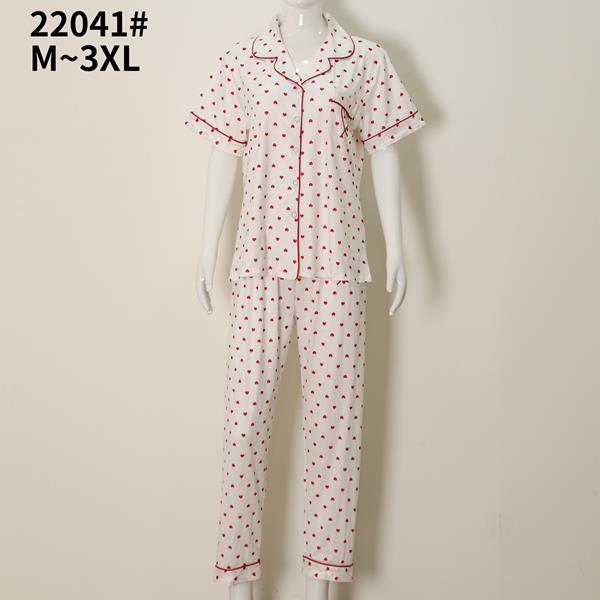 Пижама Fili Wear (M-3XL) 22041 white (лето)