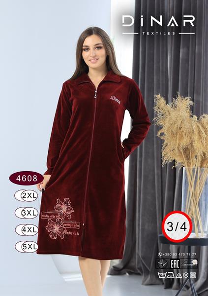 Халат Romeo life (50-56) 4608 wine (деми)