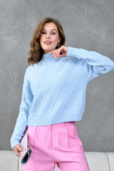 Свитер Karon (42-46) 8441 l.blue (зима)