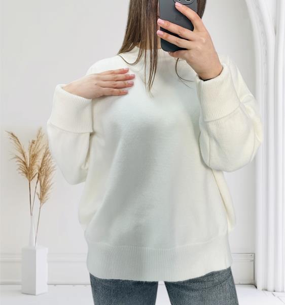 Свитер Novetly Store (46-54) 26352 white (зима)