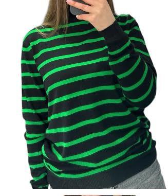 Свитер Novetly Store (48-54) 24001 black-green (зима)