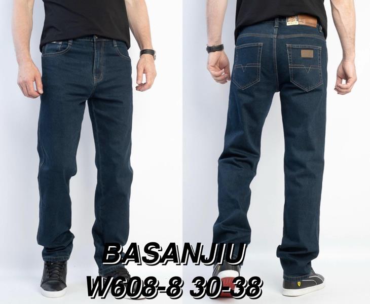 Джинсы God Baron (30-40) 608-8 navy (деми)