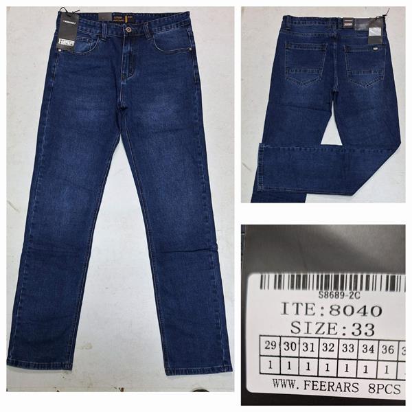 Джинсы God Baron (29-38) 8040 navy (деми)