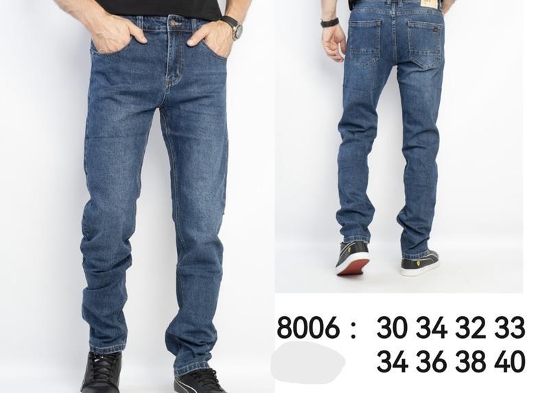 Джинсы God Baron (30-40) 8006 blue (деми)