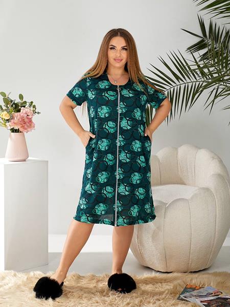 Халат BAT (50-60) 1030 green (лето)