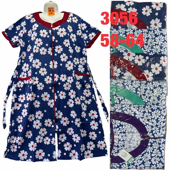 Халат HomeWear (58-64) D3056 mix (лето)