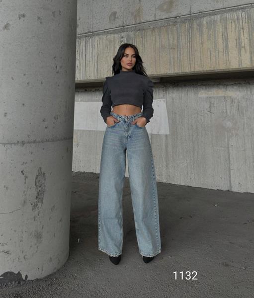 Джинсы Jeans Style (34-40) 2019-1132 l.blue (деми)