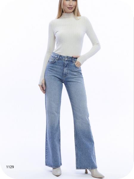Джинсы Jeans Style (34-40) 2062-1129 l.blue (деми)