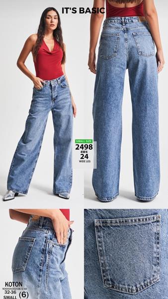 Джинсы Jeans Style (32-36) 2498-4W4-24 l.blue (деми)