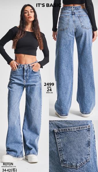 Джинсы Jeans Style (34-42) 2799-4W4-24 blue (деми)