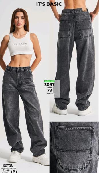 Джинсы Jeans Style (32-36) 3097-17W4-73 grey (деми)