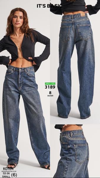 Джинсы Jeans Style (32-36) 3189-2W4-8 blue (деми)