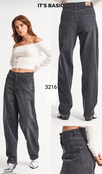 Джинсы Jeans Style (34-40) 3216-2W4-14 grey (деми)