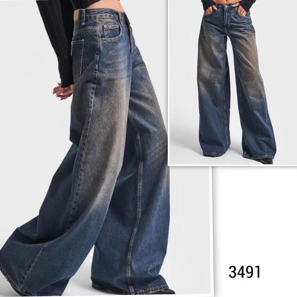 Джинсы Jeans Style (34-42) 3491 blue (деми)