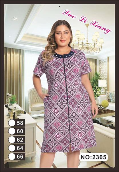 Халат Fili Wear (58-66) 2305 lilac (лето)