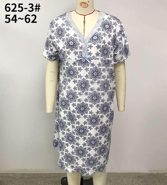 Ночнушка Fili Wear (54-62) 625-3 white-l.blue (лето)