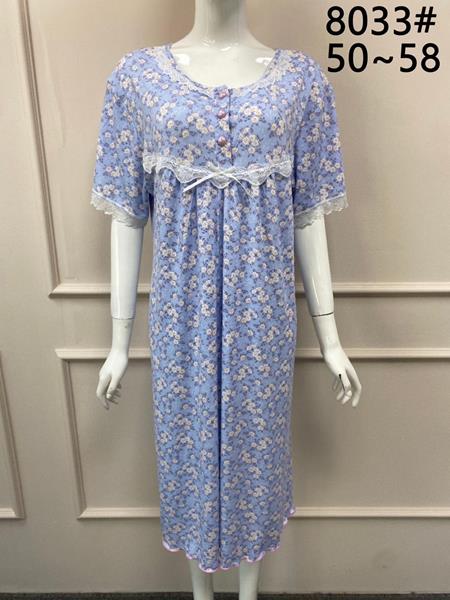 Ночнушка Fili Wear (50-58) 8033 l.blue (лето)