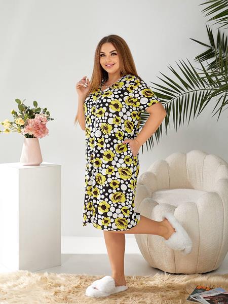 Халат Romeo life (50-60) 1030 yellow (лето)