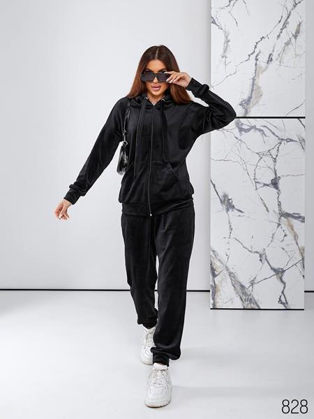 Костюм спорт WideRange (44-58) 828 black (деми)