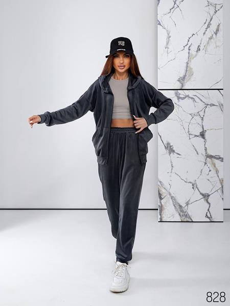Костюм спорт WideRange (44-58) 828 d.grey (деми)