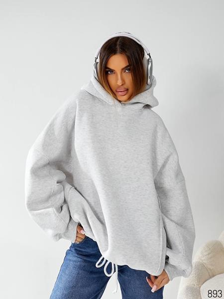 Худи WideRange (44-54) 893 l.grey (зима)