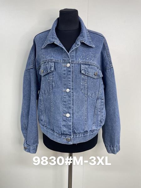 Куртка Jacket (M-3XL) 9830 blue (деми)