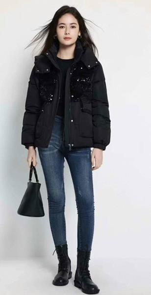 Куртка Jacket (M-2XL) B026 black (деми)