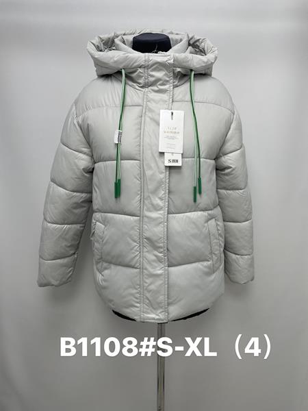 Куртка Jacket (S-XL) B1108 grey (деми)