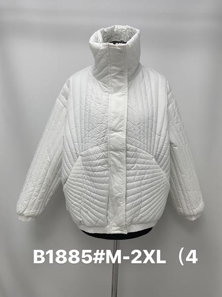 Куртка Jacket (M-2XL) B1885 white (деми)