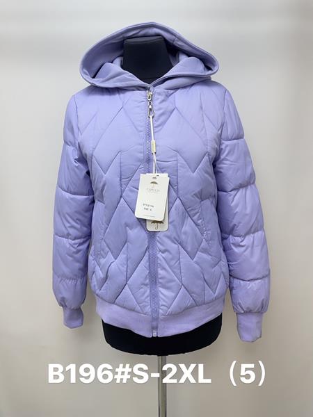 Куртка Jacket (L-3XL) B196 lilac (деми)