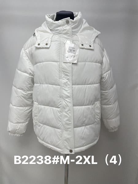 Куртка Jacket (M-2XL) B2237 white (деми)