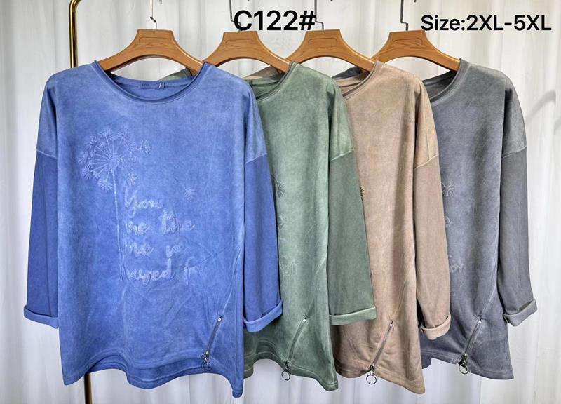 Свитер Kaffir Lily (2XL-5XL) C122 blue (деми)