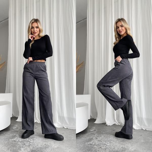 Штаны спорт Sofi Cor (42-52) 9024 grey (деми)