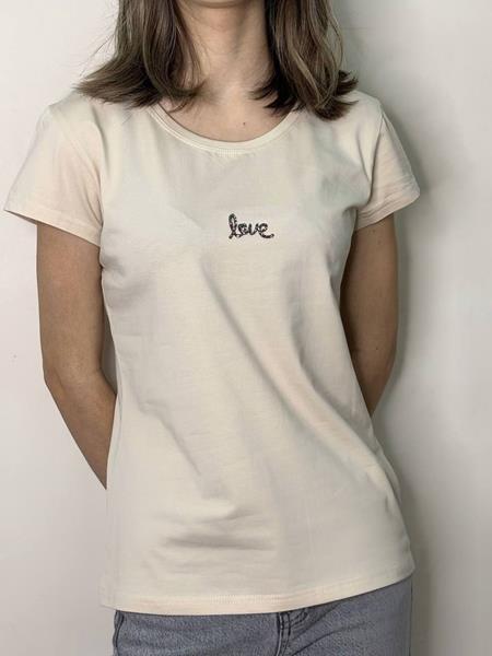 Футболка Kosta (42-48) A032 beige (лето)