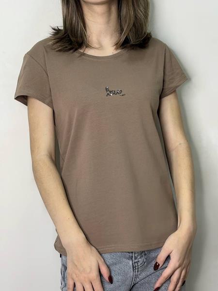 Футболка Kosta (42-48) A032 brown (лето)