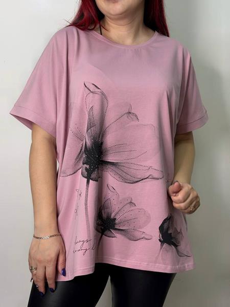 Футболка Kosta (54-60) F263 pink (лето)
