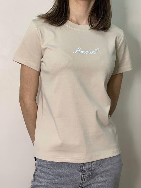 Футболка Kosta (42-48) H237 l.beige (лето)
