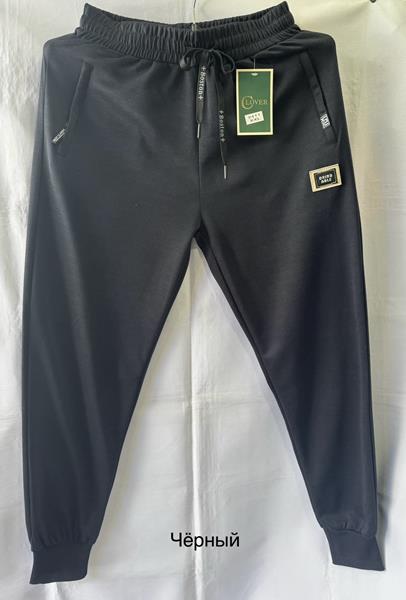 Штаны спорт Minh (XL-5XL) 2411 black (деми)