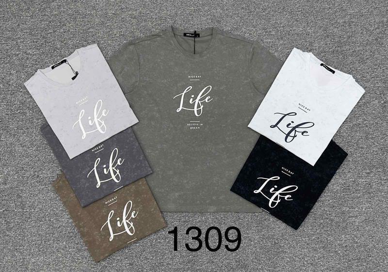 Футболка Fili Wear (M-3XL) 1309 d.grey (лето)