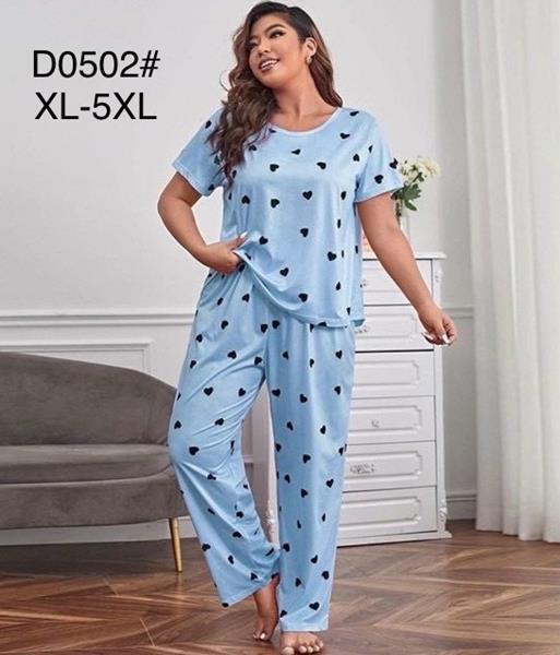 Пижама Romeo life (50-58) D0502-1 l.blue (лето)