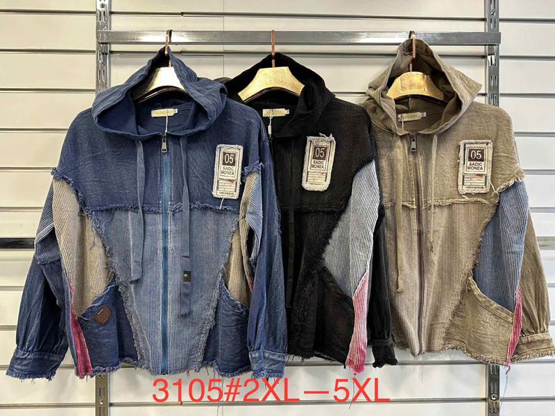 Куртка Even&Efair (2XL-5XL) 3105 mix (деми)