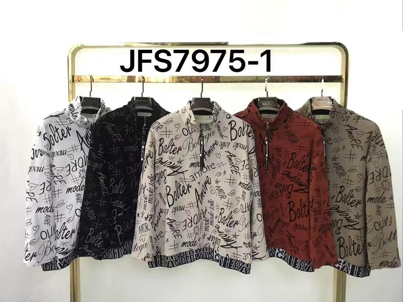 Свитер Even&Efair (XL-4XL) JFS7975-1 mix (деми)