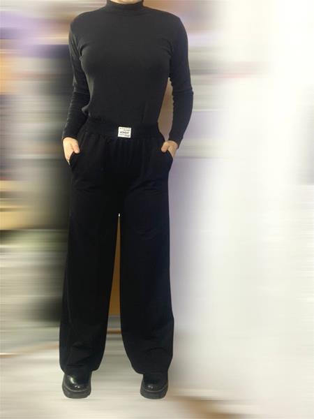 Штаны спорт Mary Brand (48-50) MB151 black (деми)