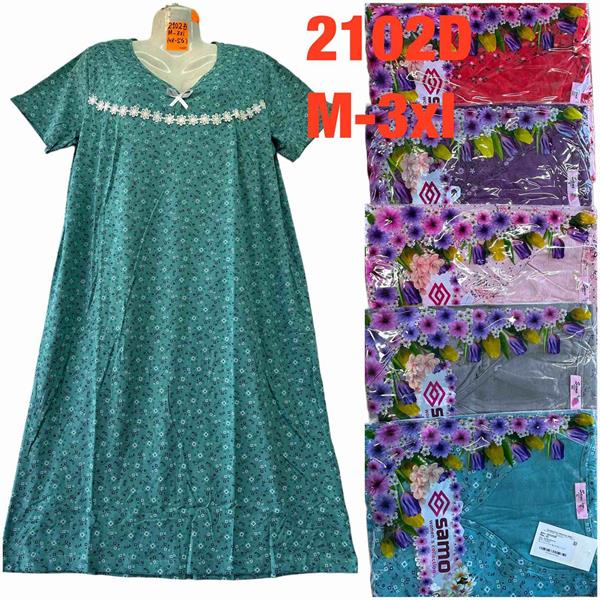 Ночнушка HomeWear (M-3XL) 2102D mix (лето)