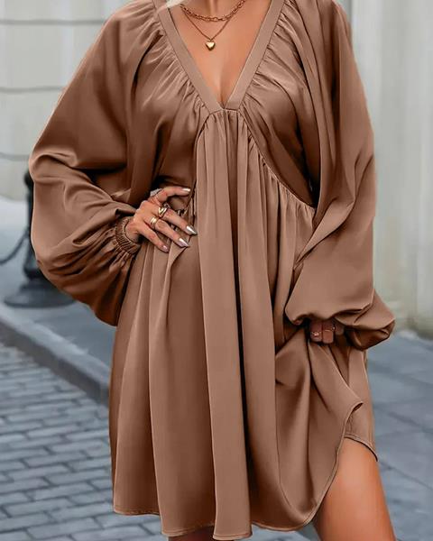 Платье EVA (42-56) 243 brown (деми)