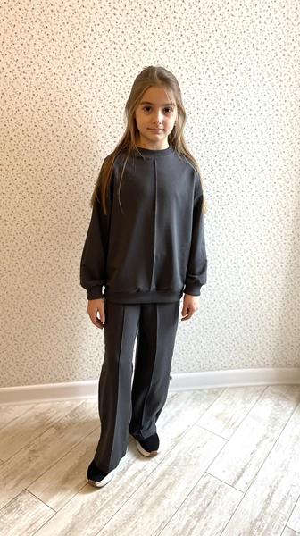 Костюм спорт LiMa kids (134-158) 2500 grey (деми)