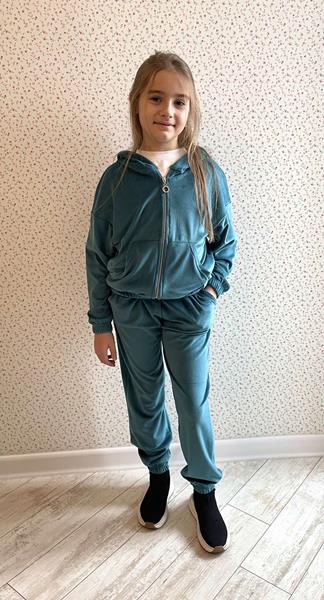 Костюм спорт LiMa kids (134-158) 2502 l.blue (деми)
