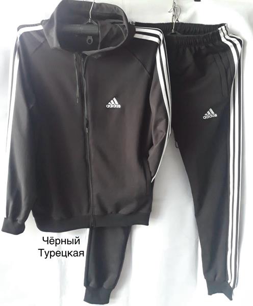 Костюм спорт Minh (46-54) MH840 black (деми)