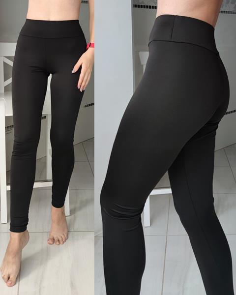 Лосины Sport style (XL-4XL) 5000 black (деми)