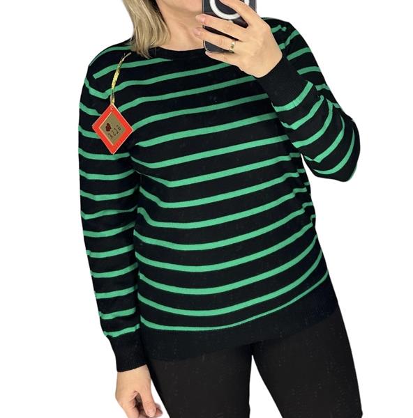 Свитер LeVisha (48-52) 24004 black-green (зима)
